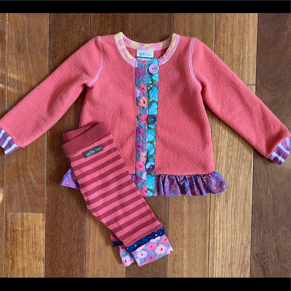 MJ Brilliant Sunset Cardi & Camilla Leggings